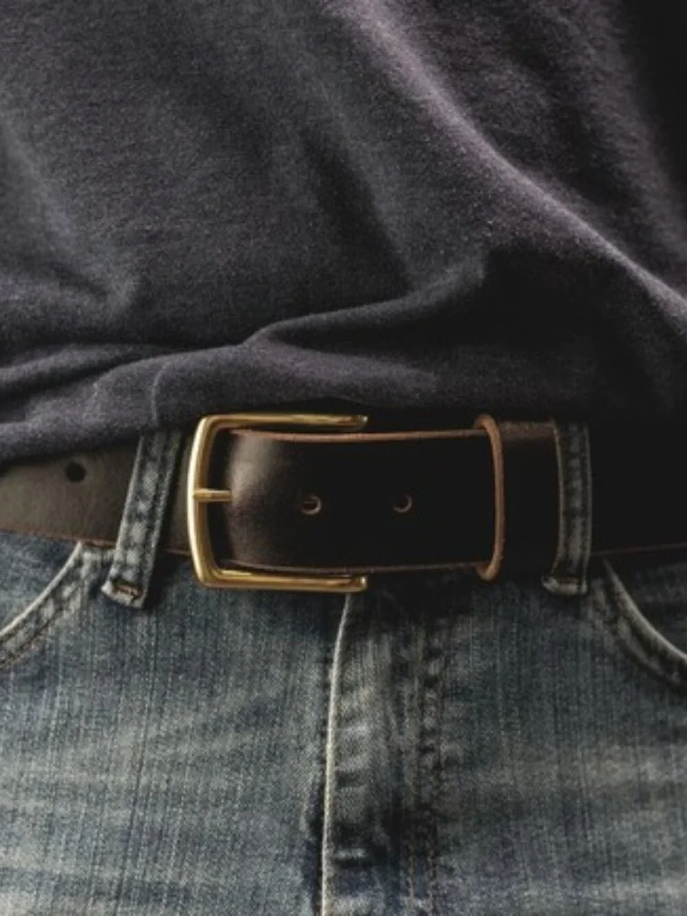 Truman Boot Co Java Waxed Flesh Belt Size 38 Horween Leather